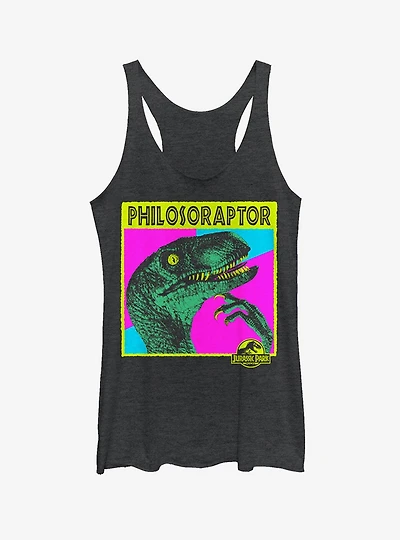 Philosoraptor Girls Tank