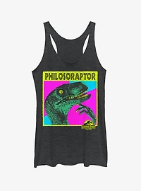 Philosoraptor Girls Tank