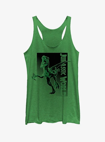 Velociraptor Attack Girls Tank