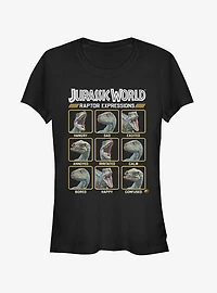 Jurassic World Fallen Kingdom Raptor Expressions Girls T-Shirt