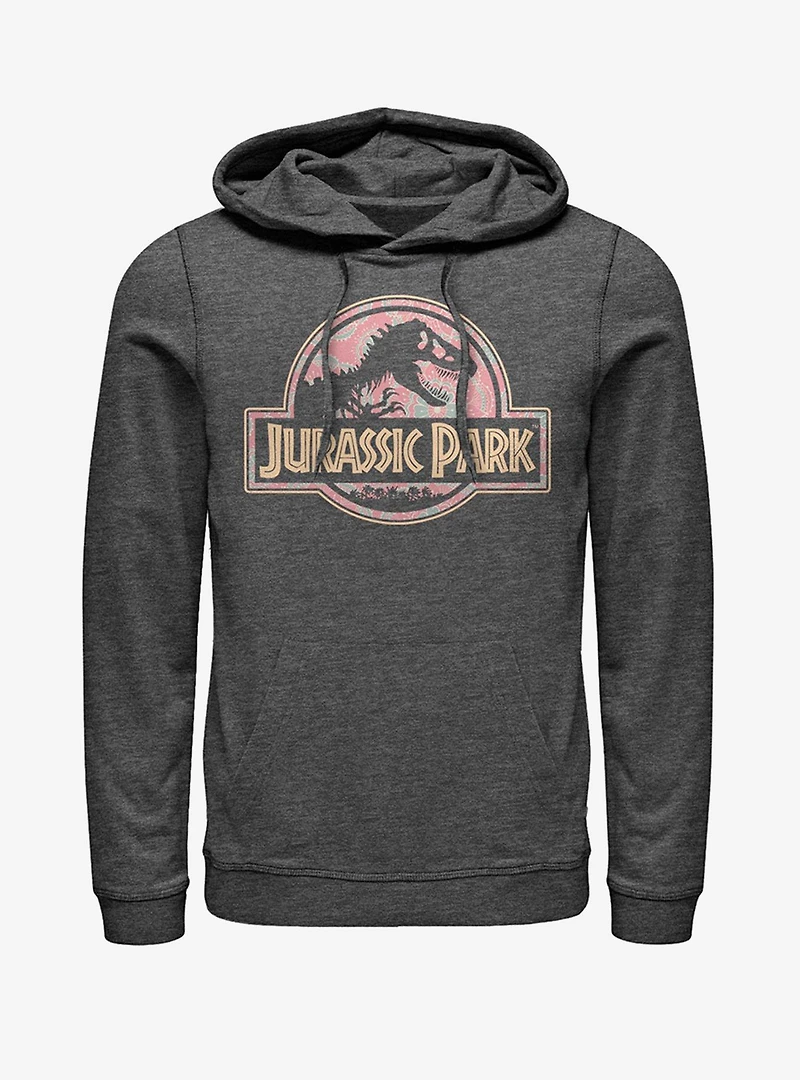 Logo Henna Print Hoodie