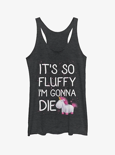 Agnes Fluffy Unicorn Spots Girls Tank