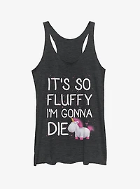 Agnes Fluffy Unicorn Spots Girls Tank