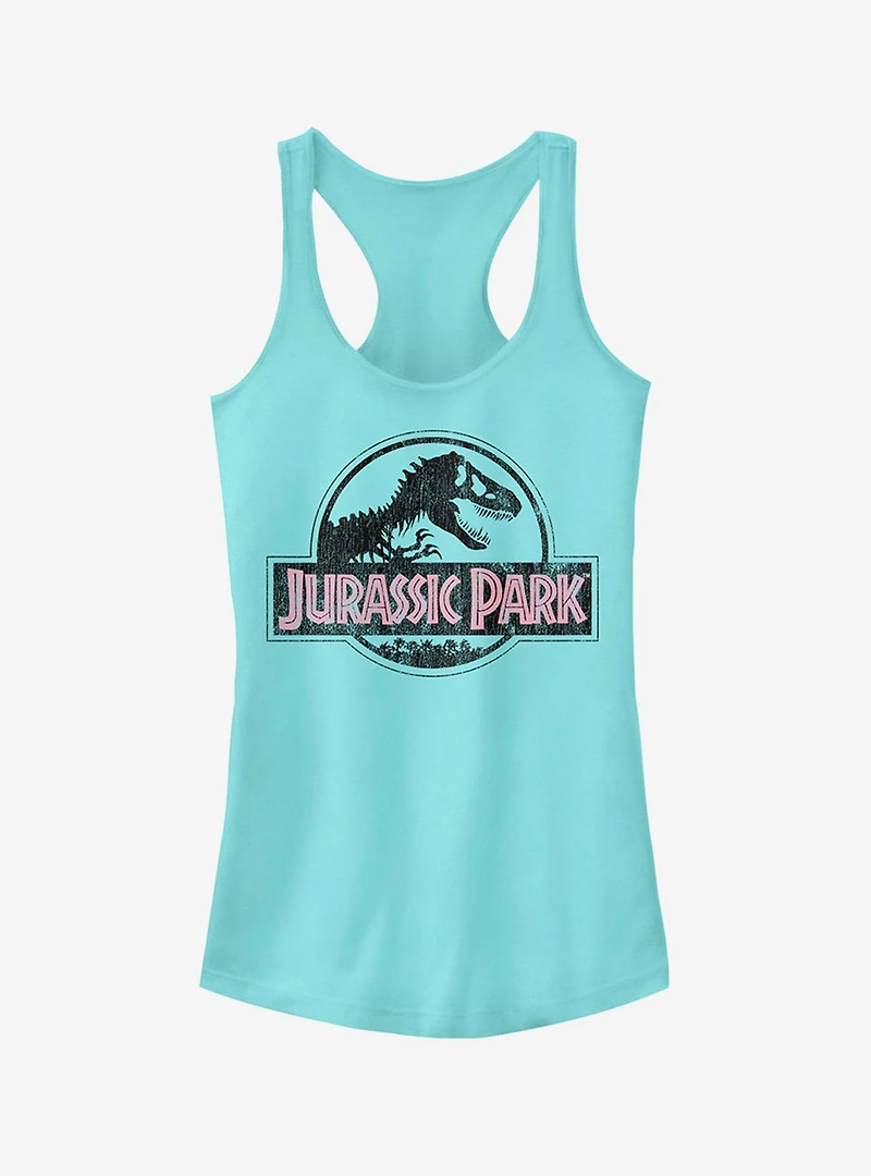 Vintage Pink Logo Girls Tank