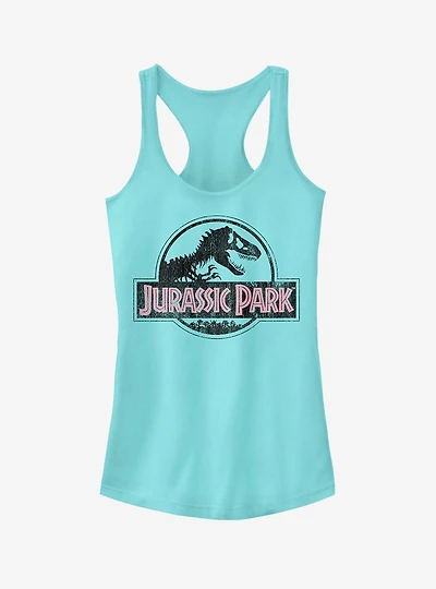 Vintage Pink Logo Girls Tank