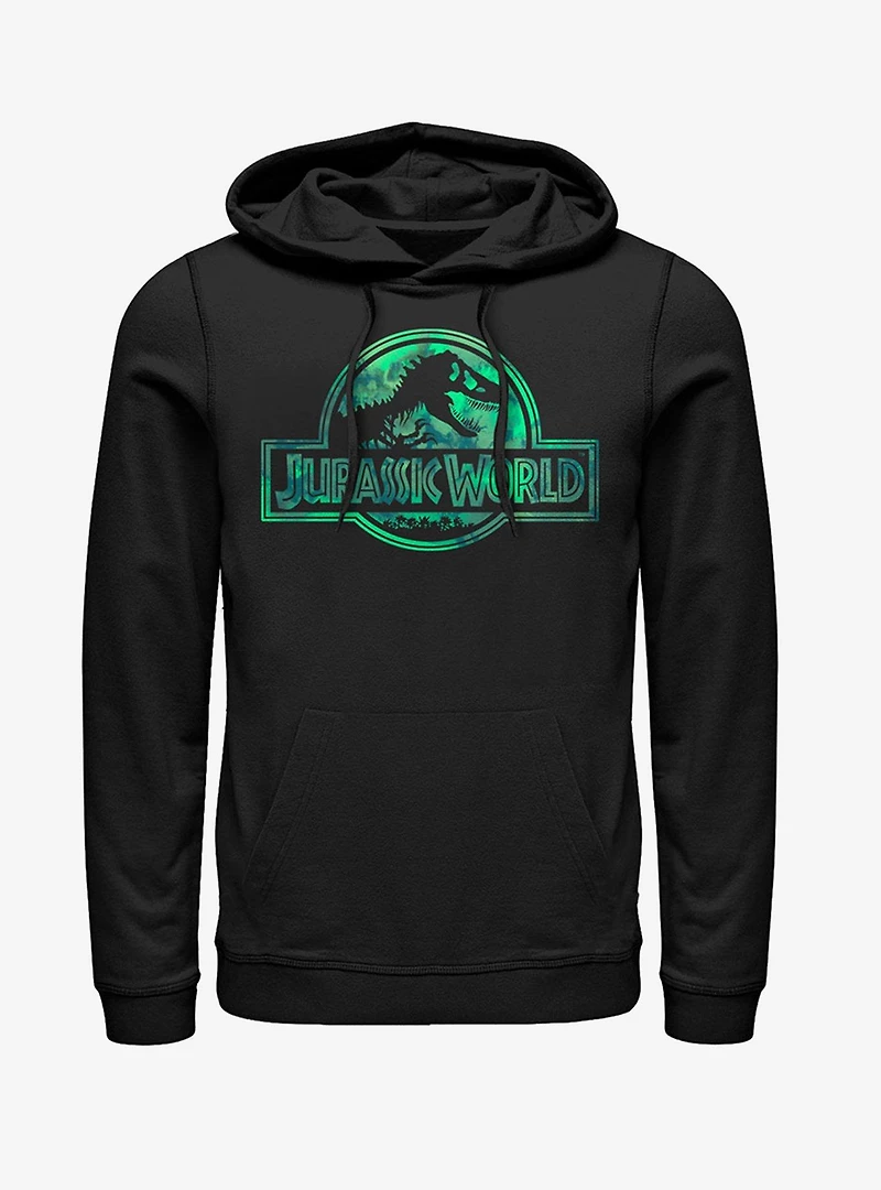 Logo Tie-Dye Print Hoodie