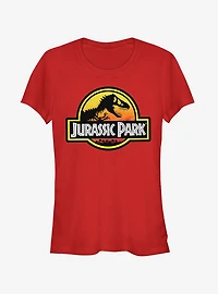 Logo Outlined Girls T-Shirt