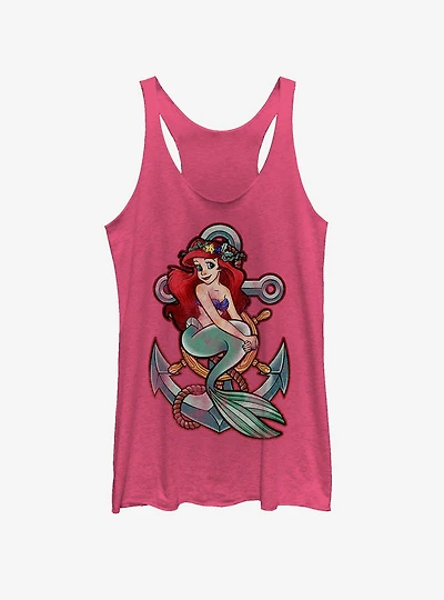 Disney Ariel Vintage Anchor Girls Tank