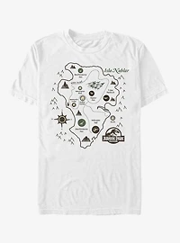 Isla Nublar Map T-Shirt