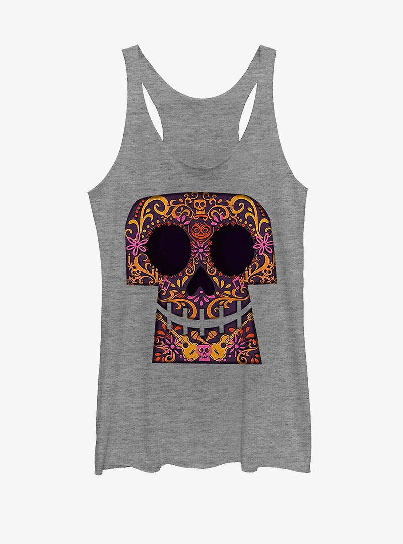 Disney Pixar Coco Sugar Skull Grin Girls Tank