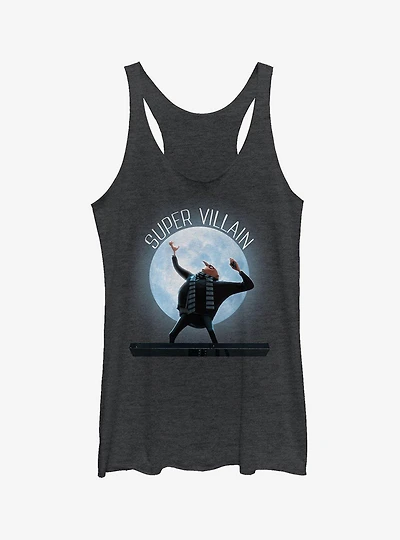 Minion Gru Supervillain Moon Girls Tank Top