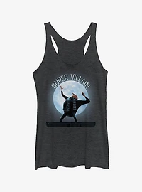 Minion Gru Supervillain Moon Girls Tank Top