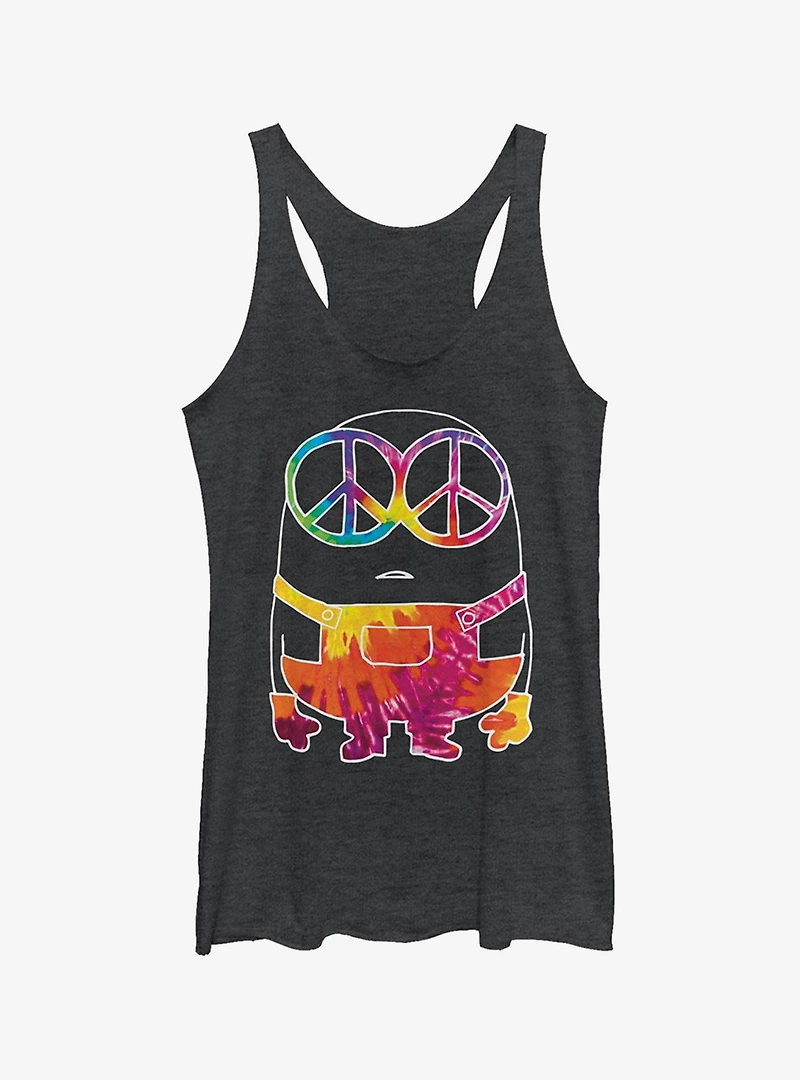 Minion Tie-Dye Girls Tank Top