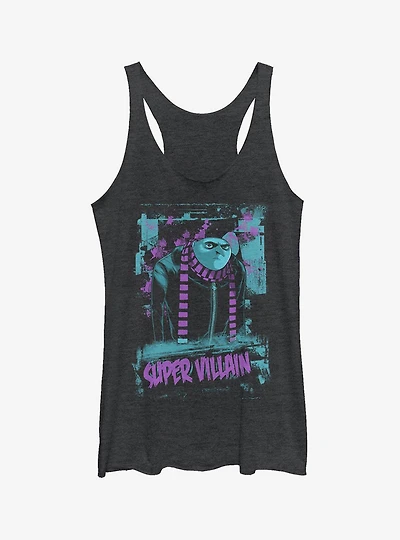 Minion Gru Supervillain Girls Tank Top