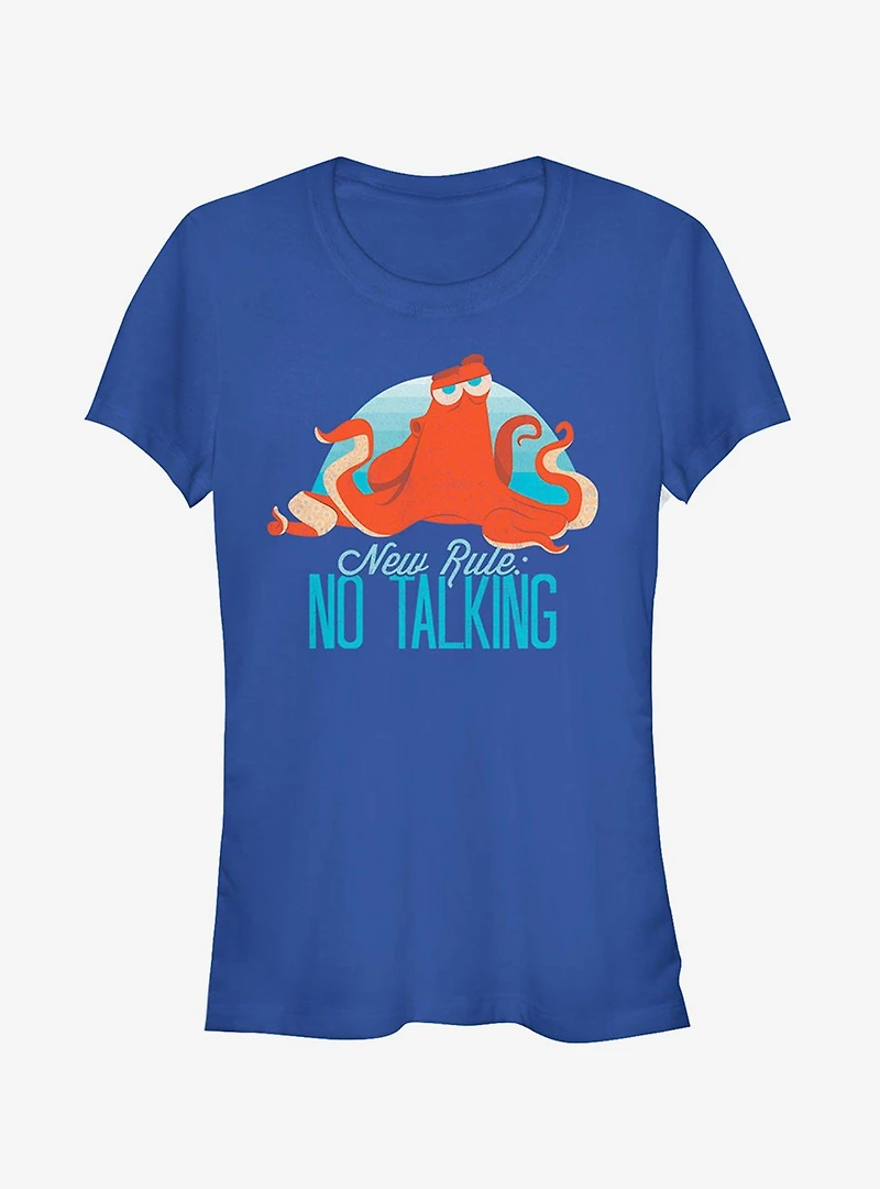 Disney Pixar Finding Dory Hank No Talking Rule Girls T-Shirt