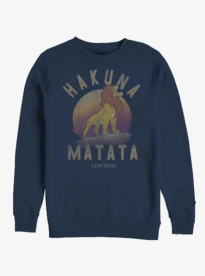 Disney Lion King Simba Hakuna Matata Sweatshirt