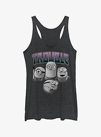 Minion Trouble Friends Girls Tank Top