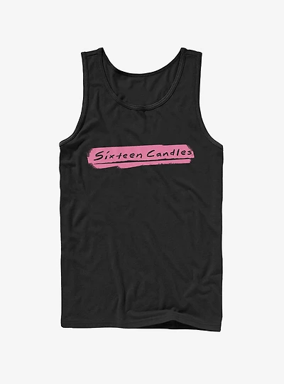 Sixteen Candles Paint Stripe Logo Tank Top