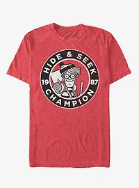 Where's Waldo Hide and Seek Champion T-Shirt