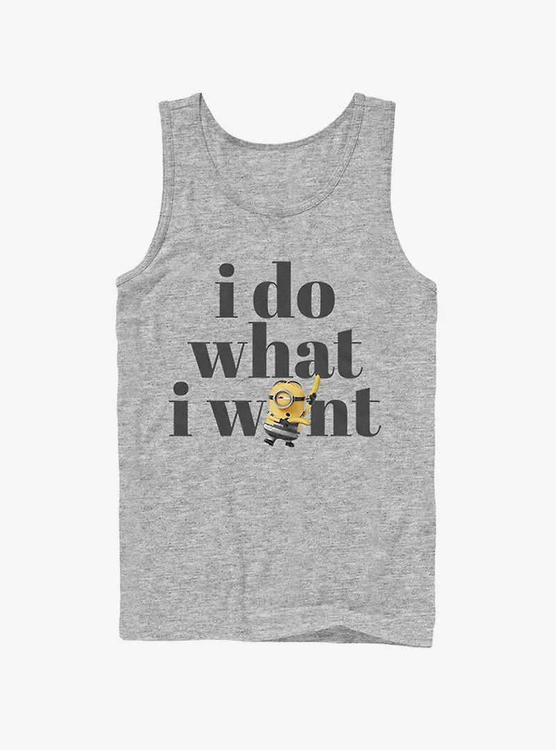 Minion Do What I Want Tank Top