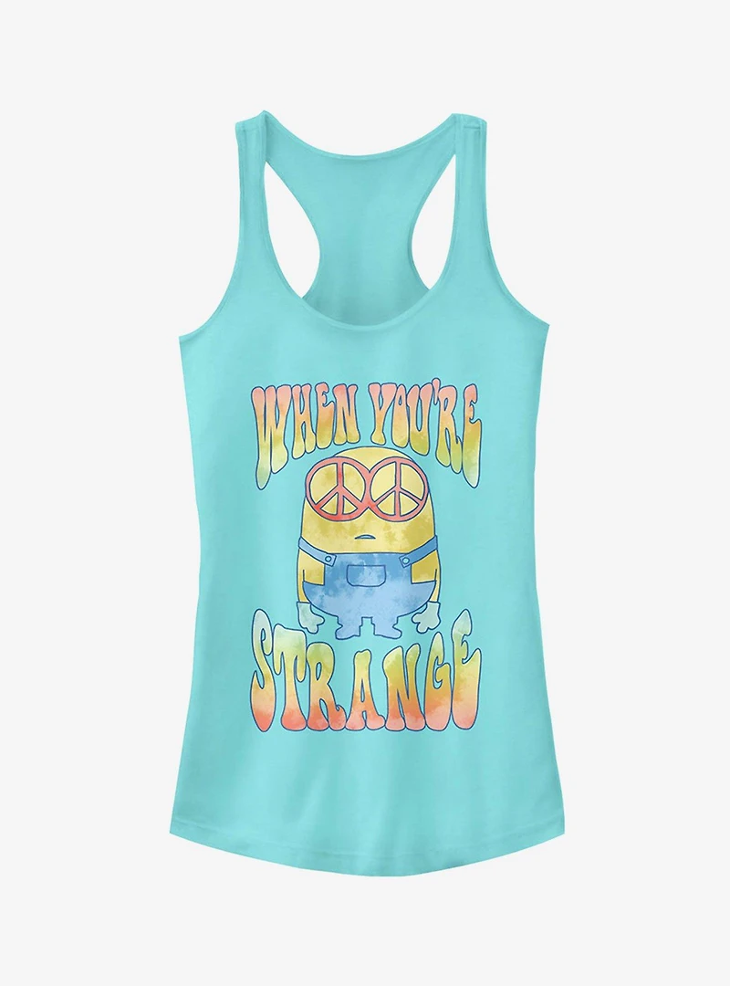 Minion Tie-Dye Strange Girls Tank Top