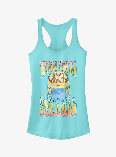 Minion Tie-Dye Strange Girls Tank Top
