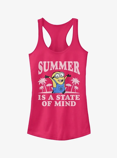 Minion Summer State of Mind Girls Tank Top