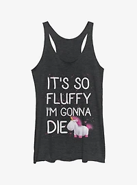 Minion Agnes Fluffy Unicorn Spots Girls Tank Top