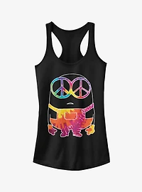 Minion Tie-Dye Girls Tank Top