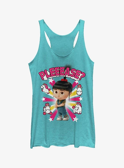 Minion Agnes Please Girls Tank Top