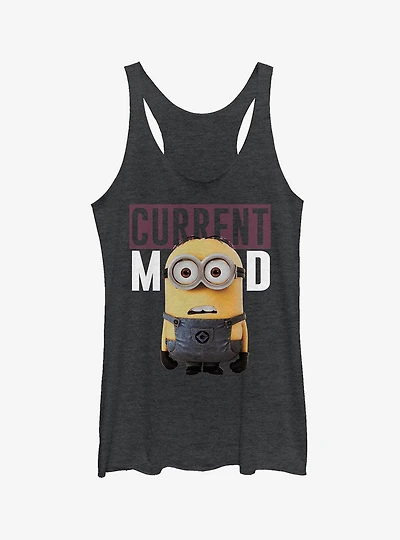 Minions Current Mood Girls Tank Top