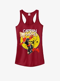 Marvel Captain Super Ring Girls Tank