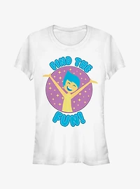 Disney Pixar Inside Out Joy Find Fun Girls T-Shirt