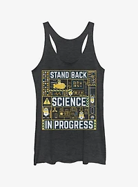 Minions Science in Progress Girls Tank Top