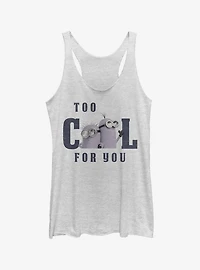 Minions Too Cool for You Girls Tank Top