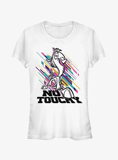 Disney The Emperor's New Groove No Touchy Streaks Girls T-Shirt