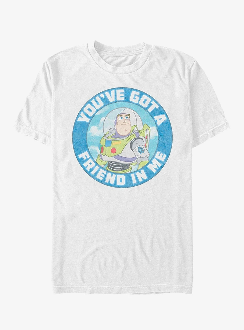Disney Pixar Toy Story Friend Me Buzz Circle T-Shirt