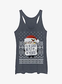 Minion Christmas Good Minion Girls Tank Top