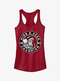 Where's Waldo Hide and Seek Champion Girls Tank Top