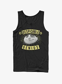Minion Evil Genius Gru Banner Tank Top