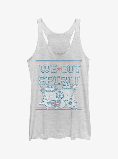 Minion Got Spirit Girls Tank Top