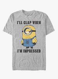 Minions Clap When Impressed T-Shirt