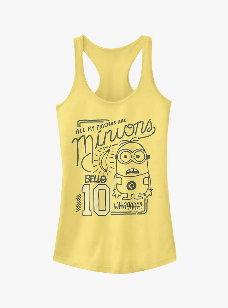 Minion My Friends Are Girls Tank Top