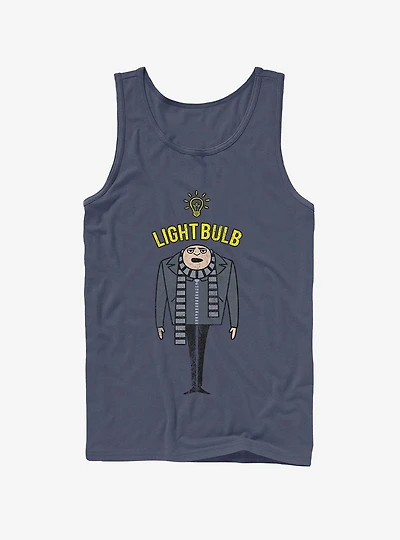 Minion Gru Lightbulb Tank Top