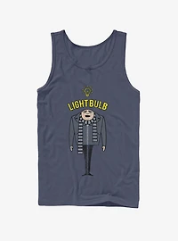 Minion Gru Lightbulb Tank Top