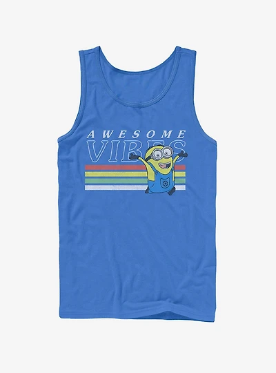 Minion Rainbow Vibes Tank Top