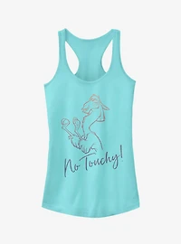Disney The Emperor's New Groove No Touchy Rainbow Girls Tank Top