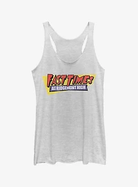 Fast Times at Ridgemont High Retro Logo Girls Tank Top
