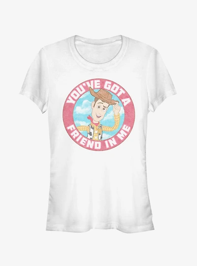 Disney Pixar Toy Story Friend Me Woody Circle Girls T-Shirt