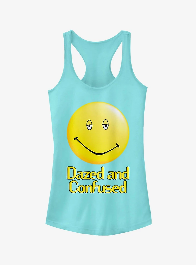 Dazed and Confused Big Smile Face Logo Girls Tank Top